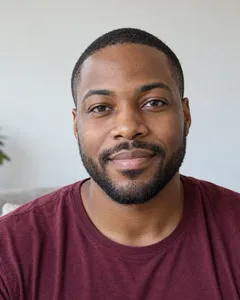 Input photo for “Beard and short curls”